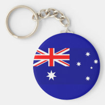 Keychain with Flag of Australia