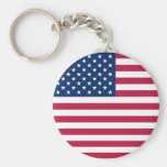 Keychain with Flag of USA