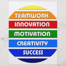 Keys To Success Full Color Flyer