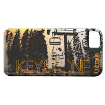 Keystone Colorado ski lift iphone 5 case