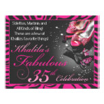 Khalila's Fab 35th Invitation