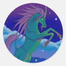 ki-lyn round stickers