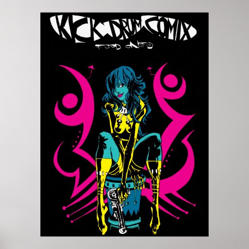 Kick Drum Two Print/Poster