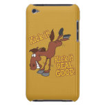 kick it real good funny kicking horse barely there iPod covers