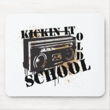 Kickin It Old School Mousepad