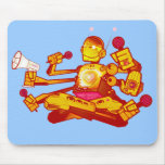kid beyond Robot mousepad