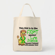 Kid In The Fight Against Lyme Disease Bag
