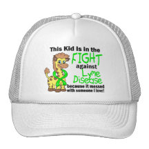 Kid In The Fight Against Lyme Disease Mesh Hats