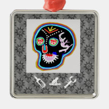 KID Stuff : Smiling Ghost n Friendly Frog Christmas Ornament