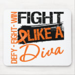 Kidney Cancer v2 - Fight Like a Diva Mousepads