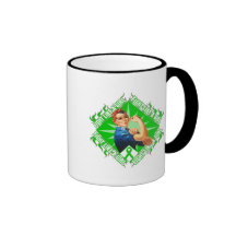 Kidney Disease Fight Rosie The Riveter Coffee Mugs
