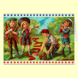 Kids 4th of July Card cards