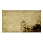 Kids And A Goat Cart- Prim Biz Cards Business Card Template