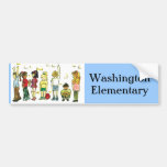 Kids at play bumper stickers