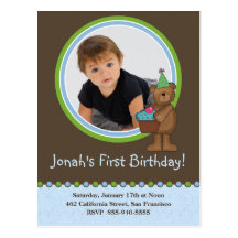 Kids Birthday Invitation Post Cards