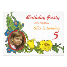 Kids Birthday Party Invitation