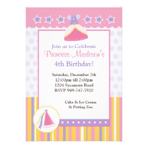 Kids Birthday Party Invitation