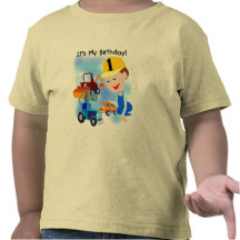 Kids Construction 1st Birthday T-shirts and Gifts