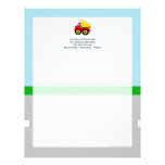 Kids Construction Dumptruck Customised Letterhead