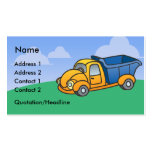 Kids Dump Truck Business Cards (standard)