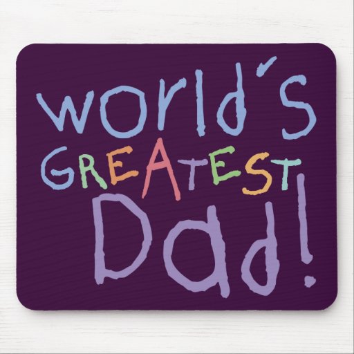 Kids Greatest Dad Mousepad