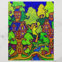 Kids Magic Treehouse Flyer Design