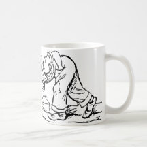 Kids Playing with Marbles - Add Your Text Mug