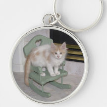 Kiera and Kittens 8_2008 031 Keychain