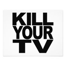Kill Your TV Personalized Invitation