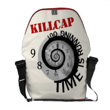 KillCap -- Time is Running Out Courier Bag