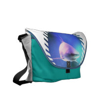 Killer Shark Messenger Bag