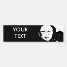 Kim Jong Il Bumper Sticker