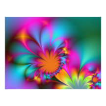 Kindergarten flower photographic print