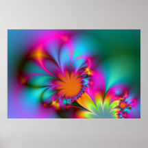 Kindergarten flower print