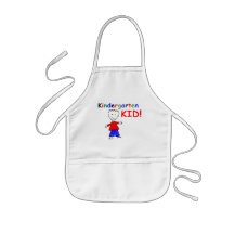 Kindergarten Kid Boys Apron