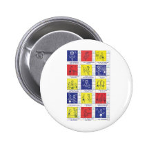Kindergarten Report Card Pinback Button
