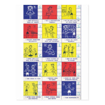 Kindergarten Report Card Postcards