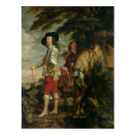 King Charles I  of England out Hunting, c.1635 Postcards
