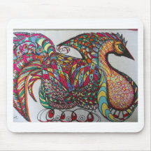king chicken mousepad