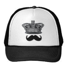 King Crown and Mustache Hat