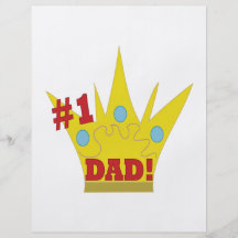 King Dad Custom Flyer