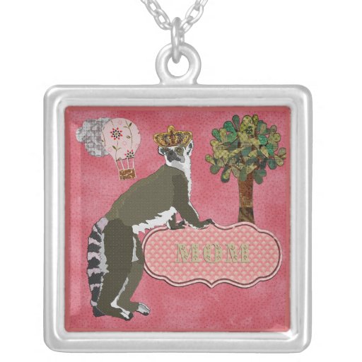 King Julian Mum's Pink  Necklace