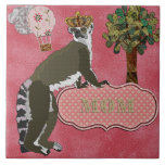 King Julian Mum's Pink Tile tiles