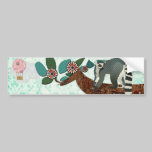 King Julian Out on a Limb Bumper Sticker bumper stickers