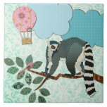 King Julian Out on a Limb Tile