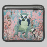 King Jullian Cherry Blossom Pink Damask Grunge iPa ipad sleeves