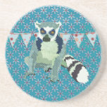 King Jullian Indigo Floral   Coaster coasters
