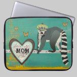 King Jullian Mum Teal Computer Sleeve laptop sleeves