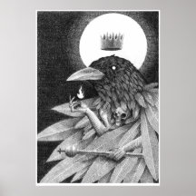 King Of Crows Print