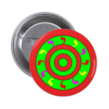 King of Fire Pinback Buttons